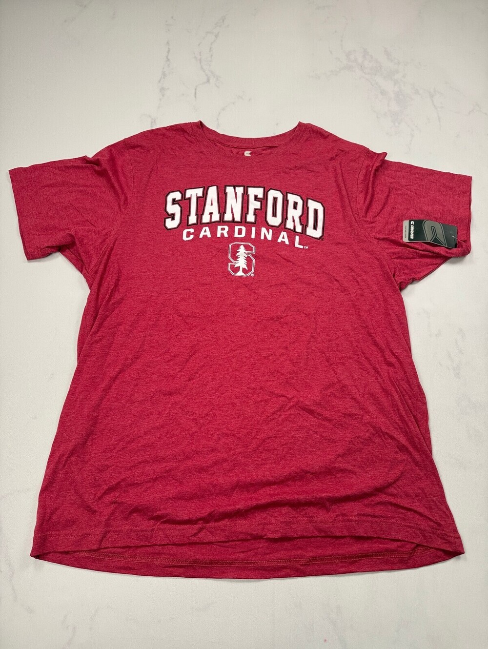 Colosseum Stanford Cardinal T Shirt Red Modern Collegiate - Mens XXL NWT